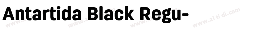 Antartida Black Regu字体转换 Antartida Black Regu字体转换